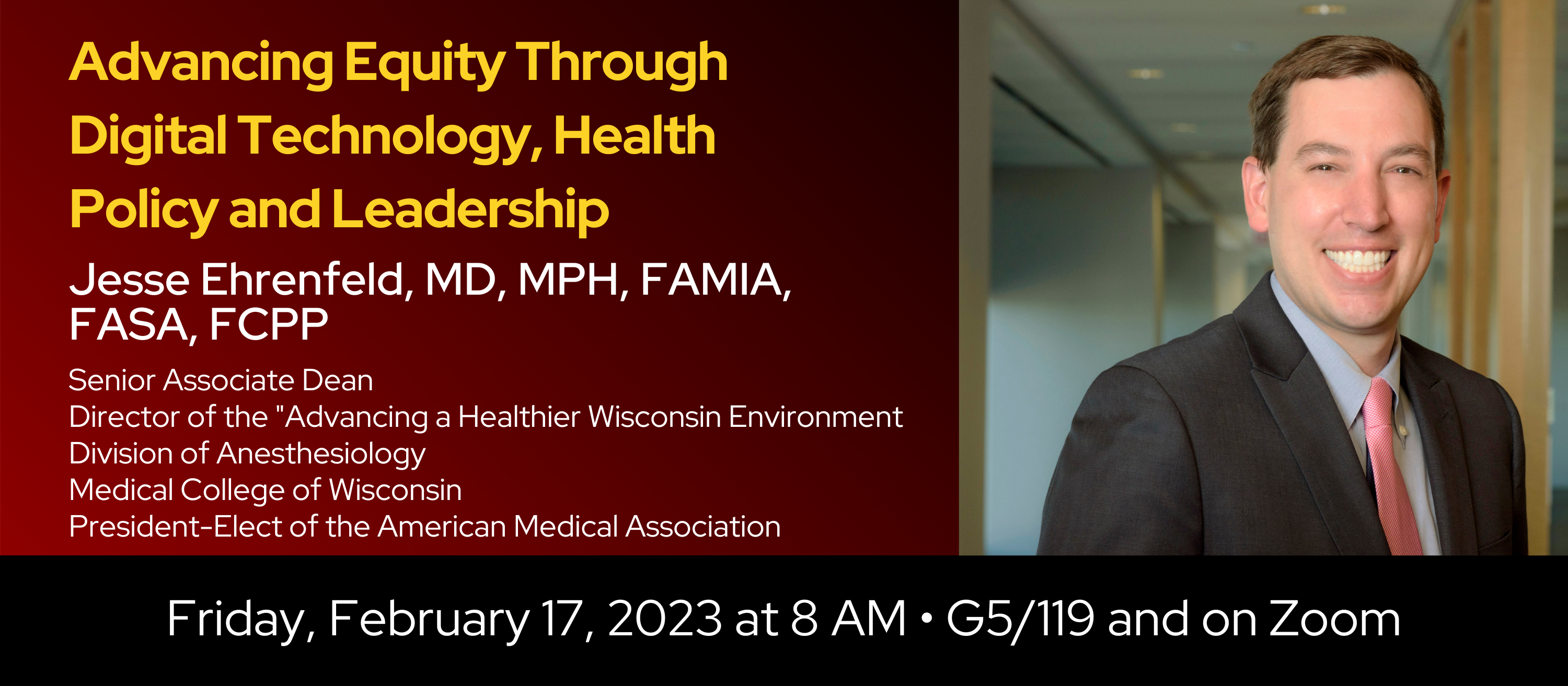 Title: Advancing Equity Through Digital Technology, Health Policy, and Leadership