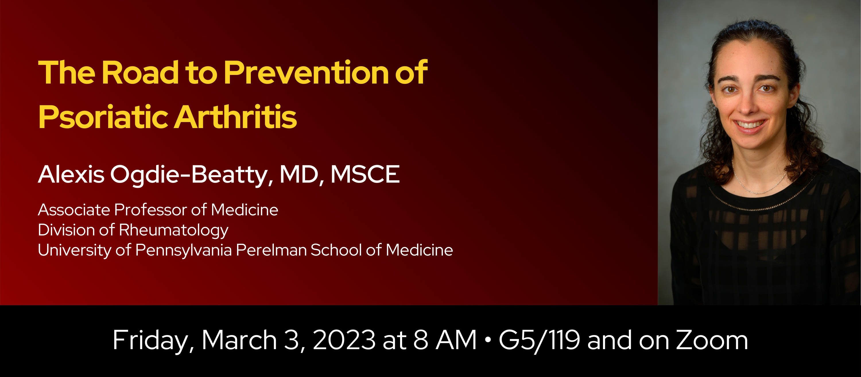 Title: The Road to Prevention of Psoriatic Arthritis