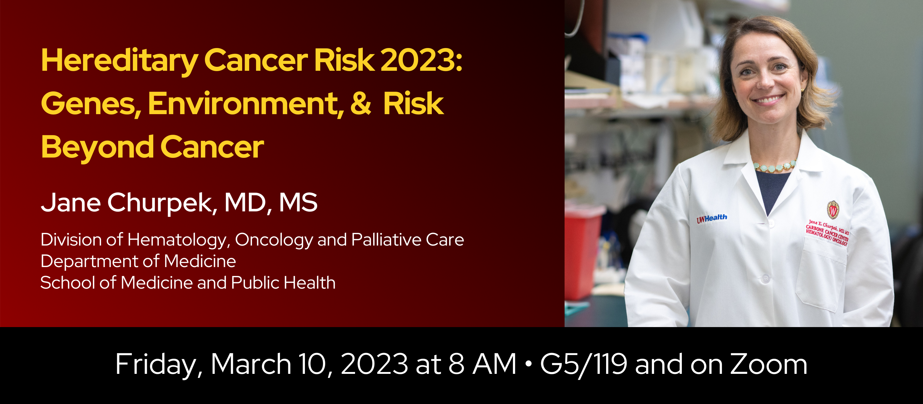 Title: Hereditary Cancer Risk 2023: Genes, Environment, & Risk Beyond Cancer
