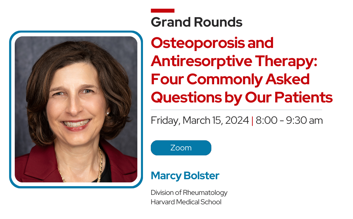 Osteoporosis and Antiresorptive Therapy: Four Commonly Asked Questions by Our Patients