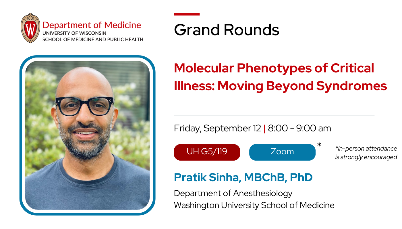 Molecular Phenotypes of Critical Illness: Moving Beyond Syndromes 